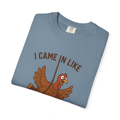 I Came In Like Butterball Turkey T-shirt | Funny Thanksgiving Turkey Tee