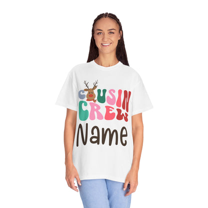 Personalized Christmas Cousin Crew Shirt | Groovy Cousin Crew Sweatshirt | Retro Kids Shirt-Cousin Crew Onesie | Matching Family Christmas