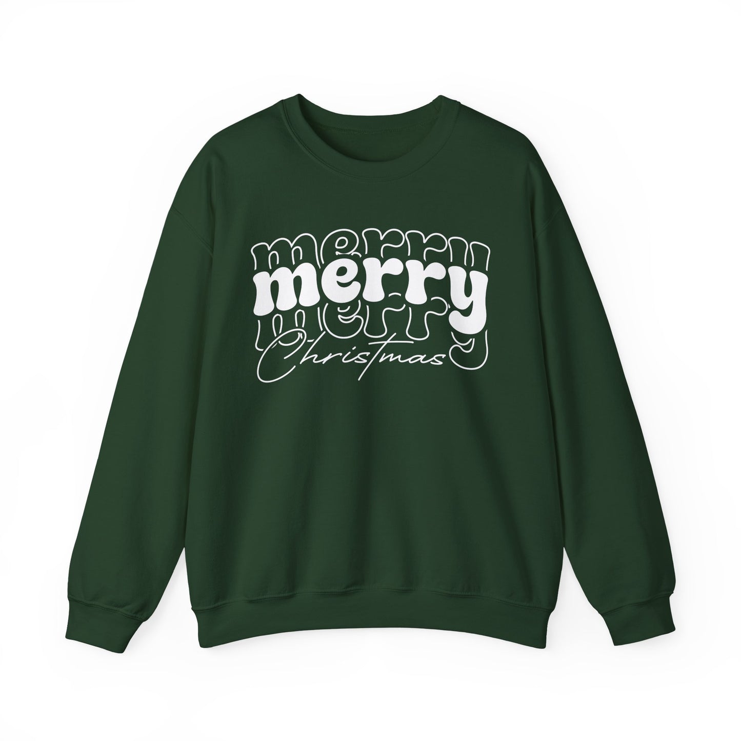 Merry Christmas Sweatshirt | Holiday Crewneck | Cute Xmas Sweater | Winter Holiday Gift | Cozy Christmas Sweatshirt