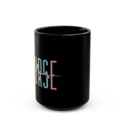 Nurses Life Coffee Mug Black Mug | Nursing School Nurse Day | Inspirational Nurse