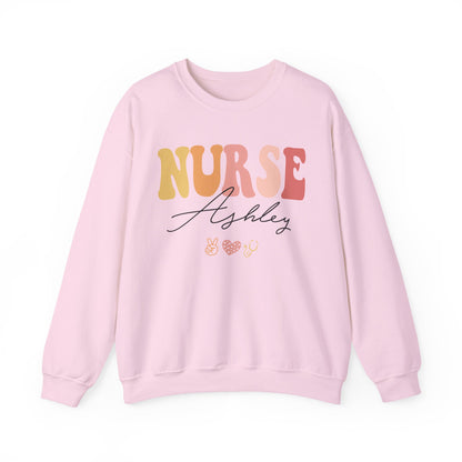 Personalized Nurse Sweatshirt |  Nurse Era Top | Nursing Graduation Gift | Custom Nurse Sweater | Nursing School Tee | Gift For Nurse
