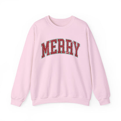 Retro Merry Sweatshirt | Festive Holiday Sweater| Merry Sweatshirt | Christmas Hoodie | Holiday Sweater | Christmas Gift