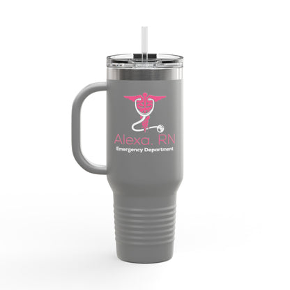 Personalized Travel Mug Gift For Nurse | Physician Assistant Bottle | Doctor | Custom Medical Tumbler | Graduation Gift For Nurse