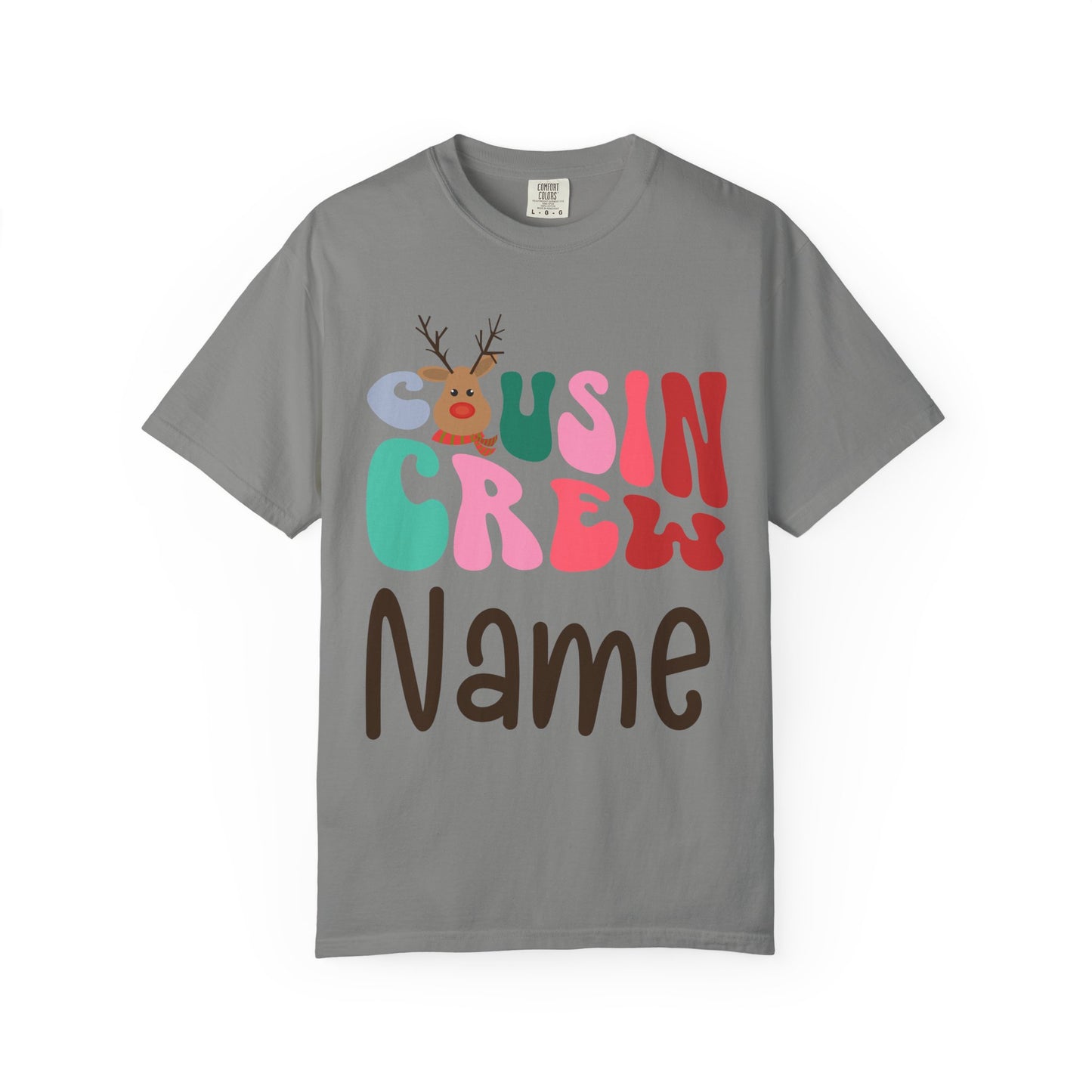 Personalized Christmas Cousin Crew Shirt | Groovy Cousin Crew Sweatshirt | Retro Kids Shirt-Cousin Crew Onesie | Matching Family Christmas