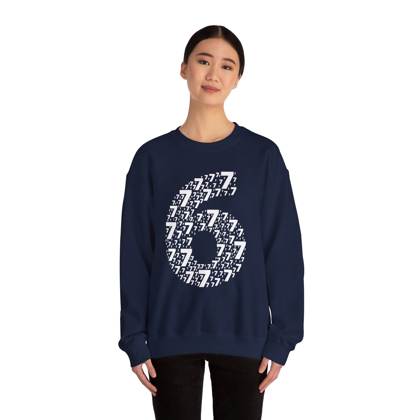 Six Seven 6 7 Meme Sweatshirt | Funny Alpha Generation Sweater | 67 Trendy Outfit | Sports Gift Sweatshirt | Viral Meme Outfit