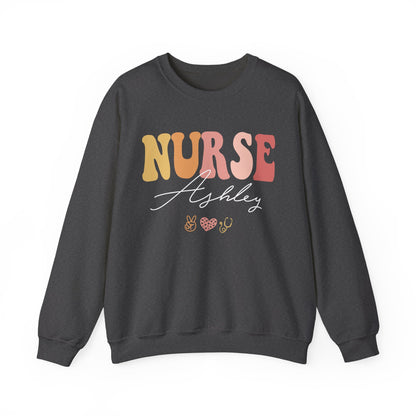 Personalized Nurse Sweatshirt |  Nurse Era Top | Nursing Graduation Gift | Custom Nurse Sweater | Nursing School Tee | Gift For Nurse