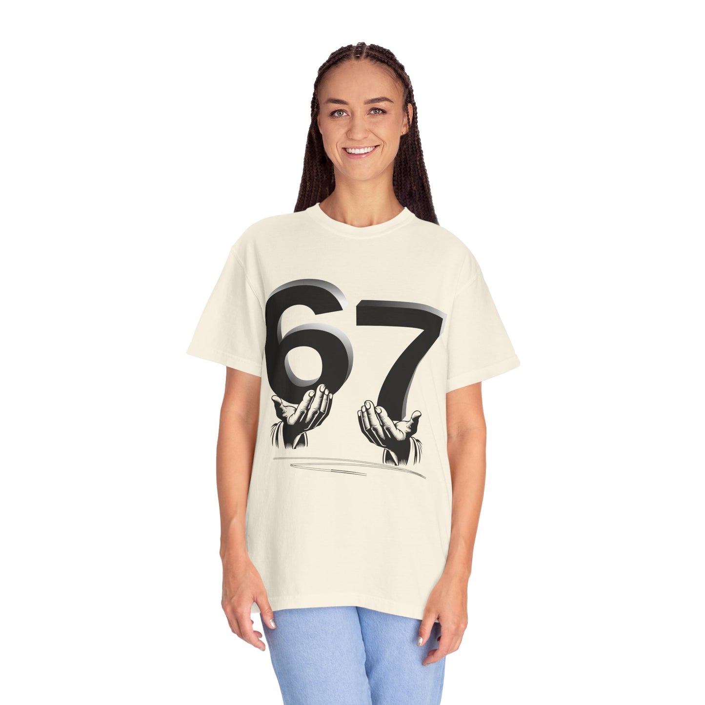 Funny Six Seven 6 7 Meme Shirt | Gen Alpha Slang 6 7 Hands |Funny Gift For Friend T-shirt | Viral Meme Shirt