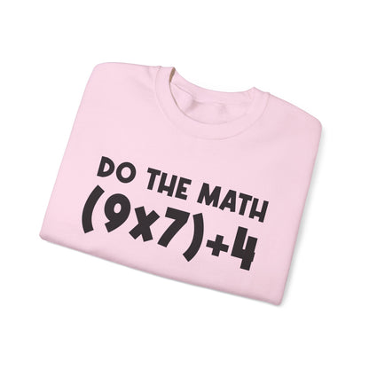 Do The Math 67 Meme Sweatshirt | Six Seven Gen Alpha | Sarcastic Math | Funny Sports Gift For Friend Sweater | Viral Meme Outfit