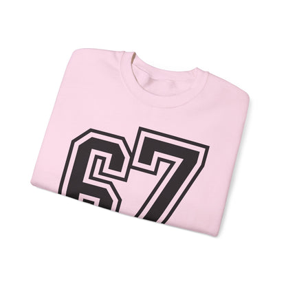 Funny Six Seven 6 7 Bruh Meme Sweatshirt | Gen Alpha Slang 6 7 Bruh | Funny Sports Gift For Friend Sweater | Viral Meme Sweatshirt