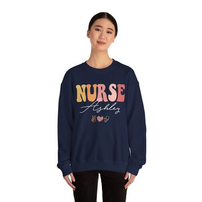 Personalized Nurse Sweatshirt |  Nurse Era Top | Nursing Graduation Gift | Custom Nurse Sweater | Nursing School Tee | Gift For Nurse