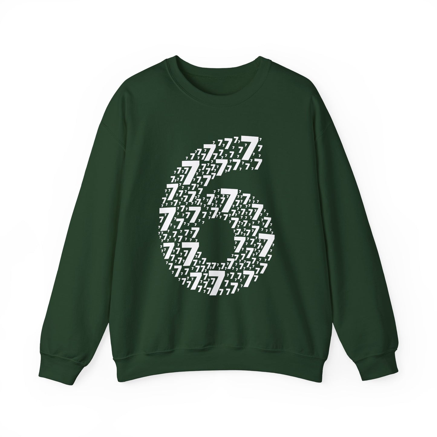 Six Seven 6 7 Meme Sweatshirt | Funny Alpha Generation Sweater | 67 Trendy Outfit | Sports Gift Sweatshirt | Viral Meme Outfit