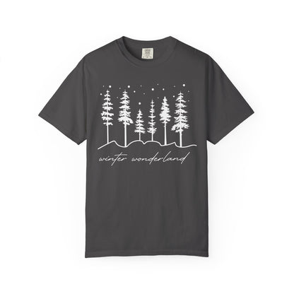 Wonderland T-shirt | Christmas Trees Winter Tees | Shirt For Women | Winter Gift | Family Xmas Outfit | Winter Lover Shirt