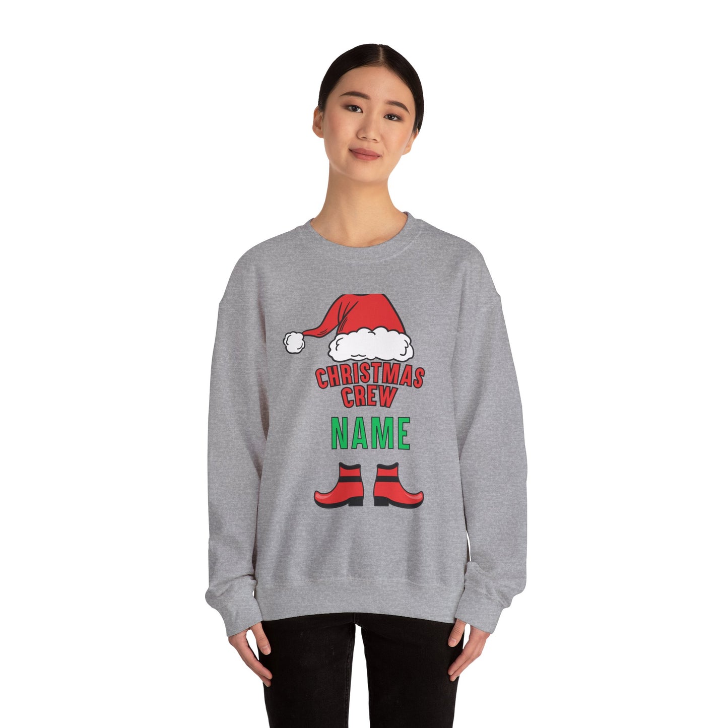 Personalized Christmas Family Crew Shirts, Sweatshirt | Christmas Family Matching Sweatshirt | Couple Christmas Sweaters