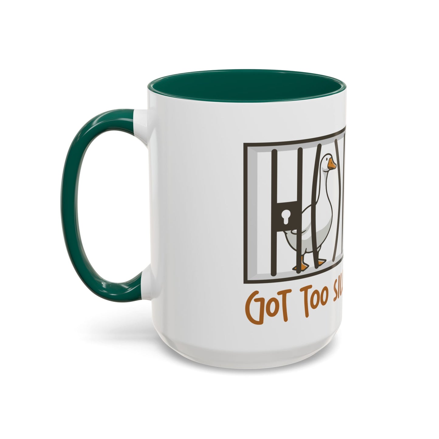 Got Too Silly Coffee Mug | Silly Goose Tea Mug | Goose Gift | Silly Goose Mug | Funny Mug | Funny Goose Mug | Funny Gift | Gang Gift