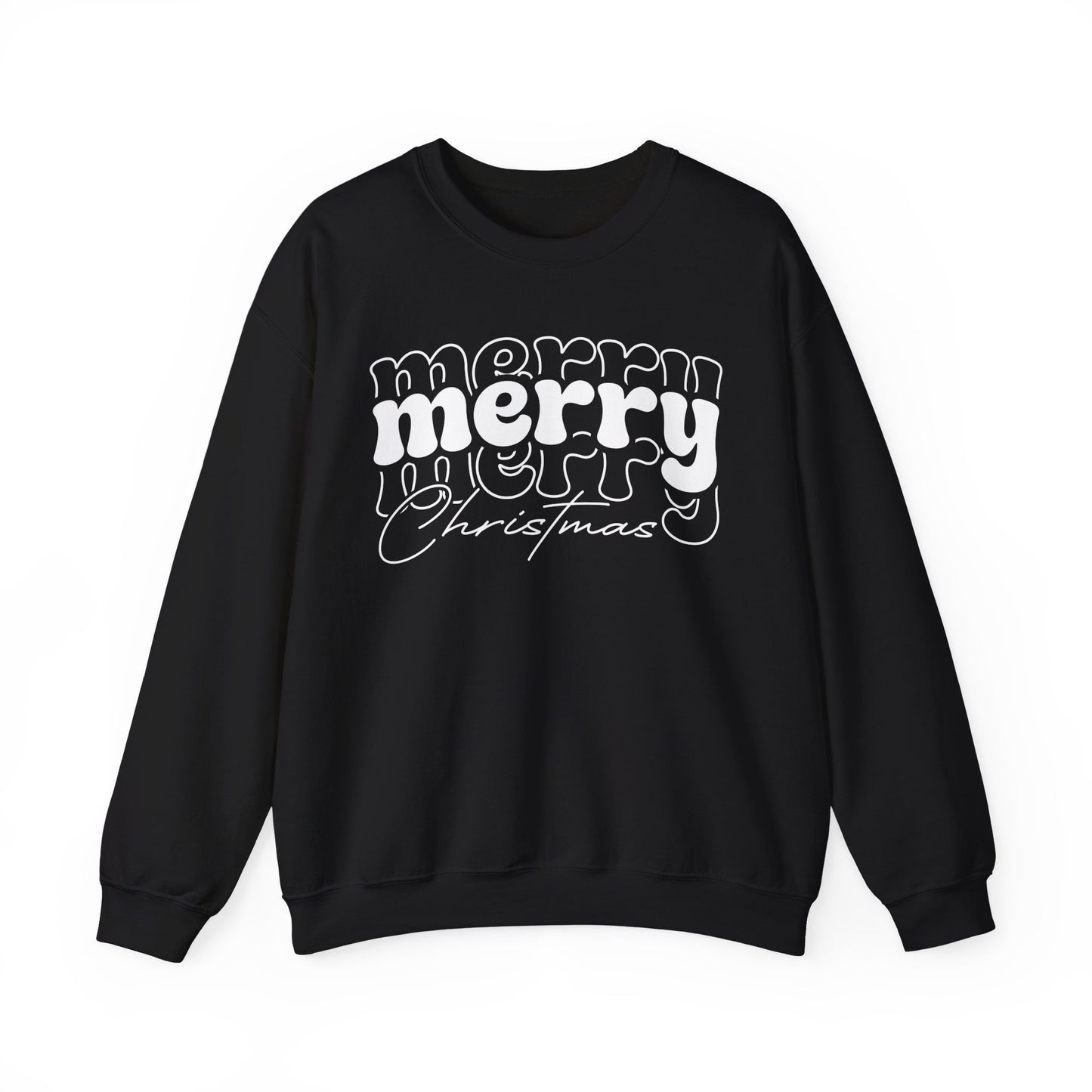 Merry Christmas Sweatshirt | Holiday Crewneck | Cute Xmas Sweater | Winter Holiday Gift | Cozy Christmas Sweatshirt