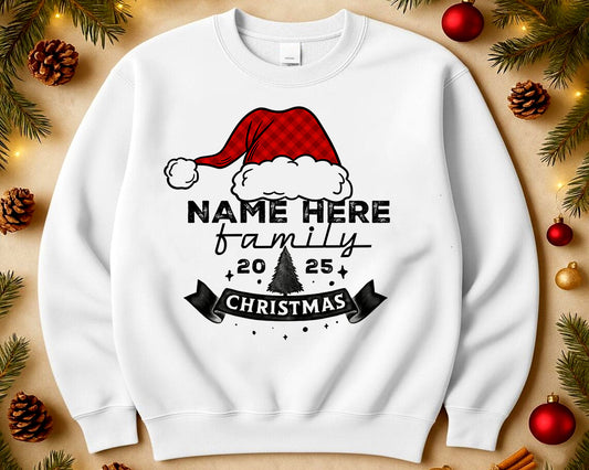 Matching Family Christmas Shirts | Personalized Family Sweatshirt | Christmas Shirts | Family Photoshoot Shirts | Christmas Gift