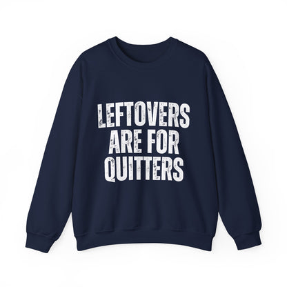 Thanksgiving Leftovers Unisex Sweatshirt, Fall Holiday Jumper, Turkey Dinner Crewneck, Autumn Pullover Top, Funny Food Quote Apparel