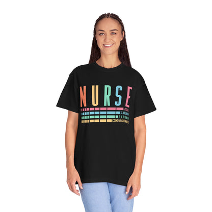 Nurse Caring Loyal Strong Shirt | Funny Nurse Tees |  Nurse Life Top | Cute Nurse Gifts | Registered Nurse GIft Idea | New Nurse Shirt