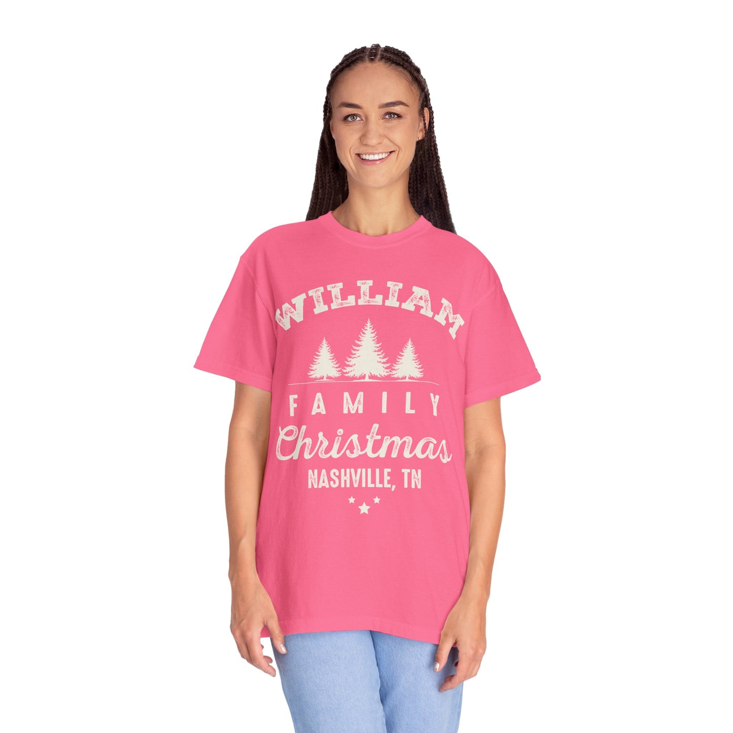 Personalized Family Christmas Sweatshirts | Matching Family Christmas Shirts | Custom Name Christmas Shirt | Adult Unisex & Youth Christmas