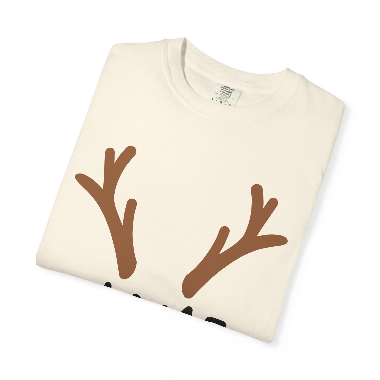 Matching Christmas Kids Shirts | Cute Custom Name Reindeer Graphic Sweatshirt for Family | Funny Customizable Family Christmas Shirts