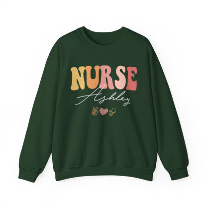 Personalized Nurse Sweatshirt |  Nurse Era Top | Nursing Graduation Gift | Custom Nurse Sweater | Nursing School Tee | Gift For Nurse