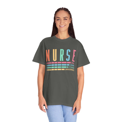 Nurse Caring Loyal Strong Shirt | Funny Nurse Tees |  Nurse Life Top | Cute Nurse Gifts | Registered Nurse GIft Idea | New Nurse Shirt