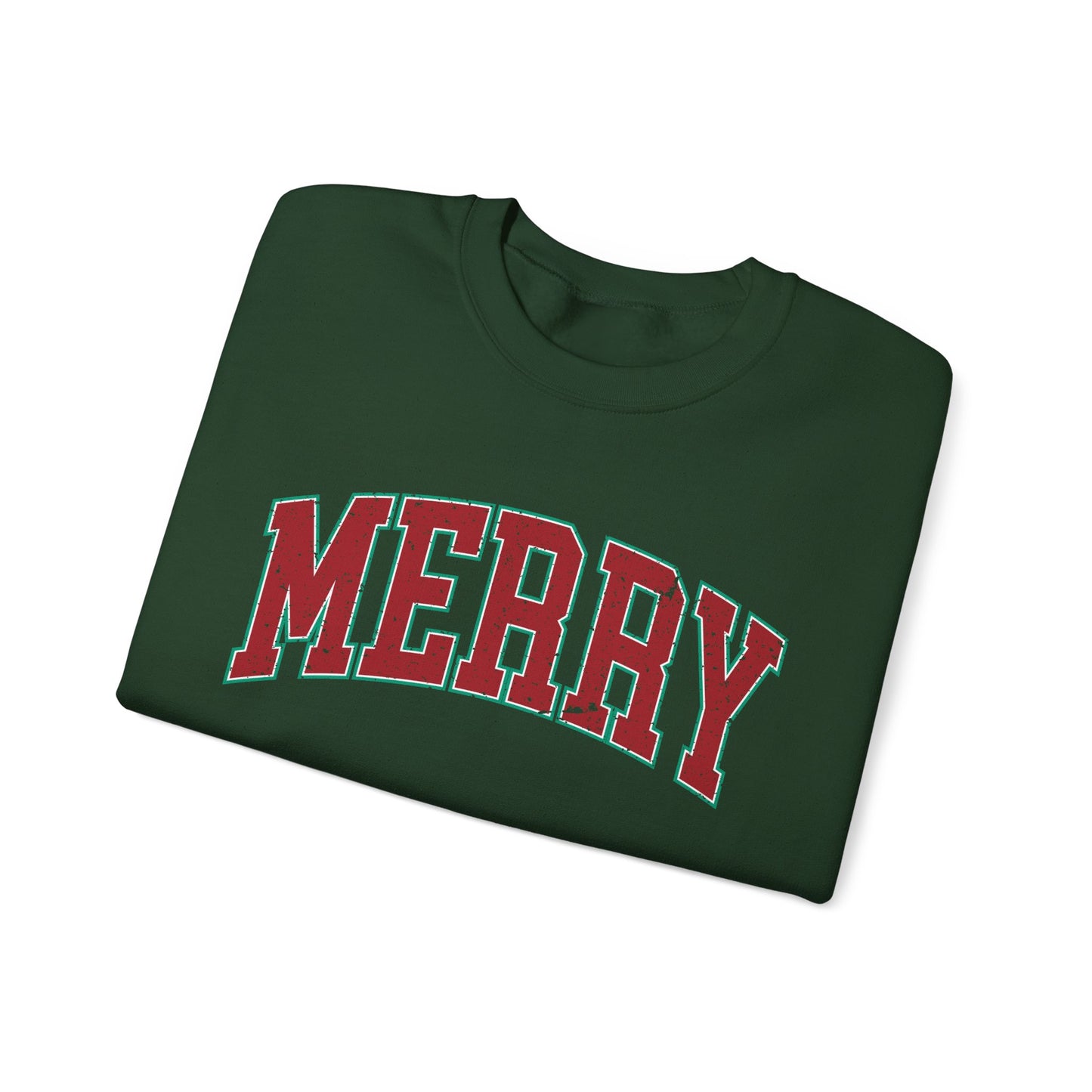 Retro Merry Sweatshirt | Festive Holiday Sweater| Merry Sweatshirt | Christmas Hoodie | Holiday Sweater | Christmas Gift