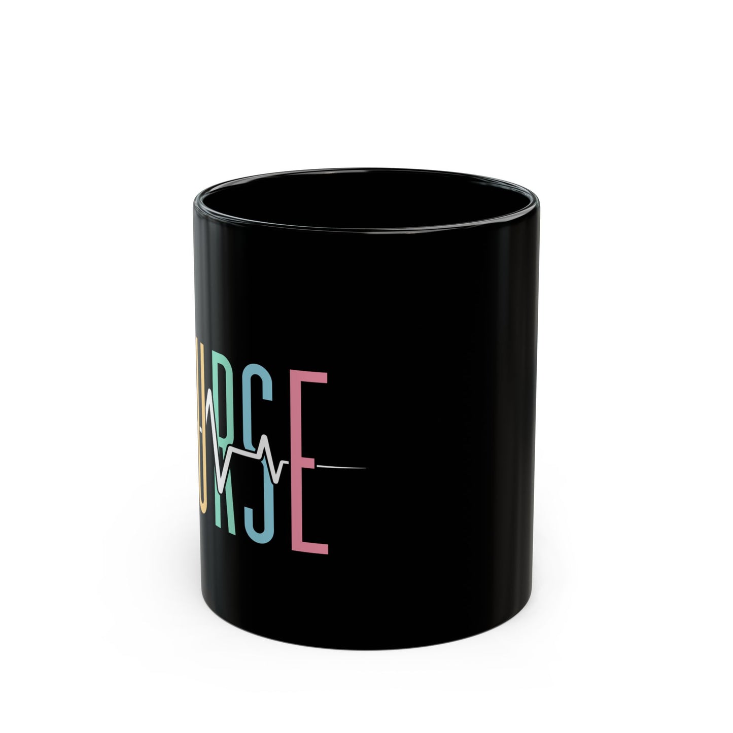 Nurses Life Coffee Mug Black Mug | Nursing School Nurse Day | Inspirational Nurse