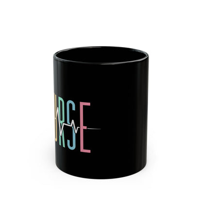 Nurses Life Coffee Mug Black Mug | Nursing School Nurse Day | Inspirational Nurse