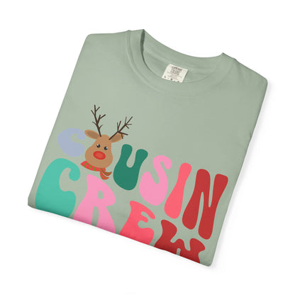 Personalized Christmas Cousin Crew Shirt | Groovy Cousin Crew Sweatshirt | Retro Kids Shirt-Cousin Crew Onesie | Matching Family Christmas