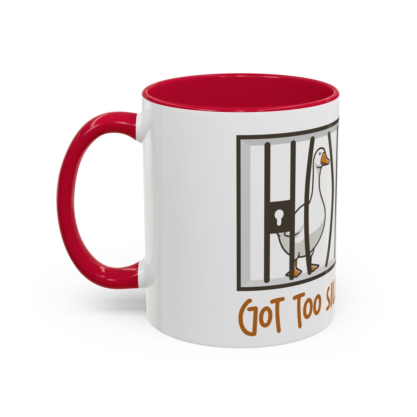 Got Too Silly Coffee Mug | Silly Goose Tea Mug | Goose Gift | Silly Goose Mug | Funny Mug | Funny Goose Mug | Funny Gift | Gang Gift