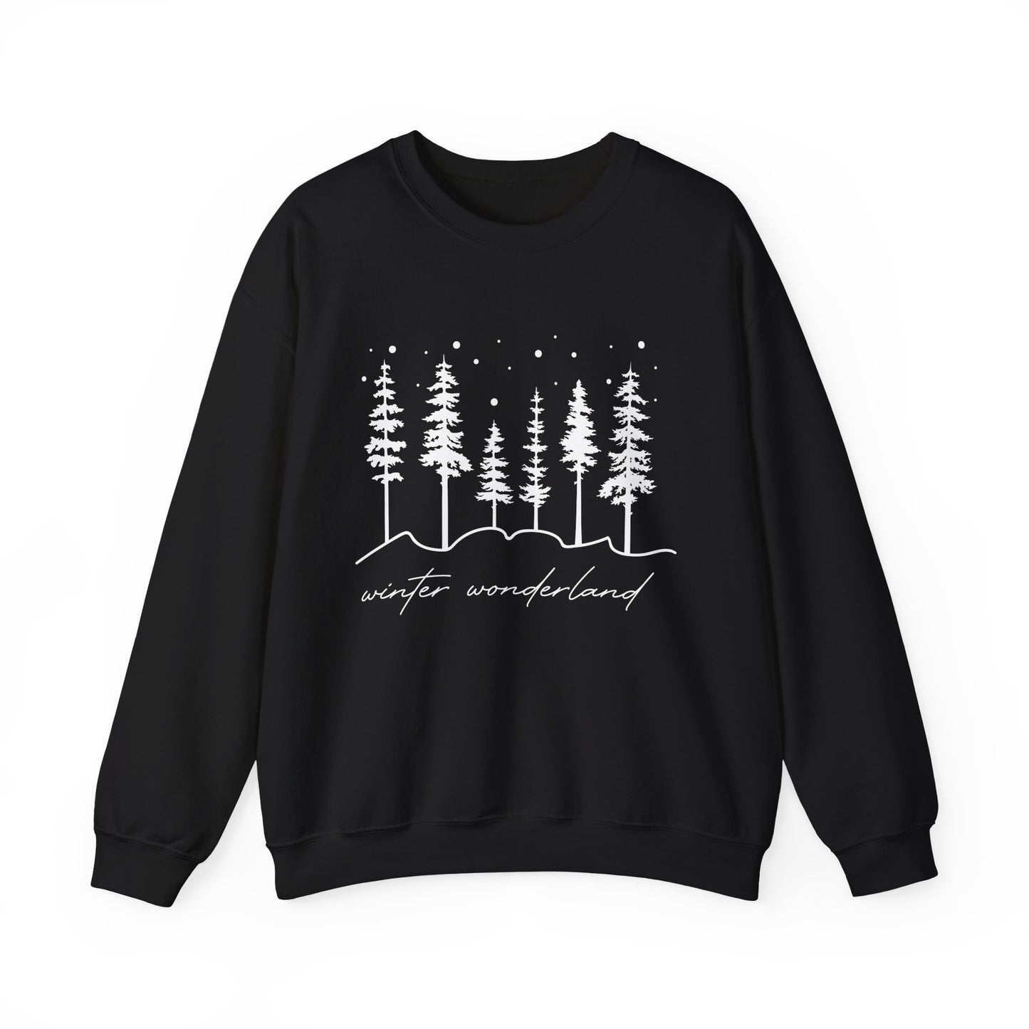 Christmas Trees Winter Wonderland Sweatshirt | Sweater For Women | Winter Gift | Family Xmas Sweatshirt | Winter Lover Top