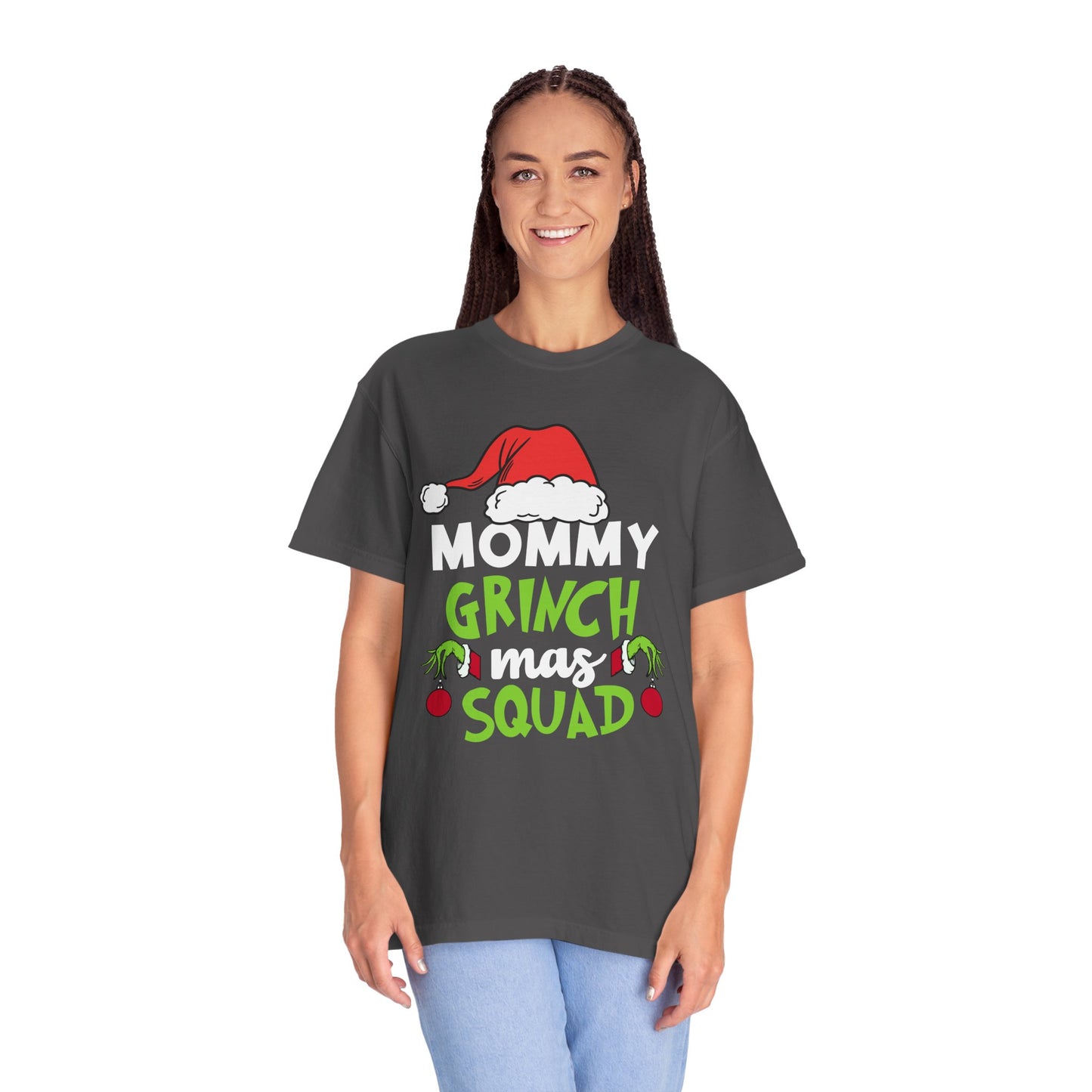 Custom Grinch Mas Family Squad | Christmas Matching Grinch Squad Family Sweatshirt | Personalized Grinch Sewater |