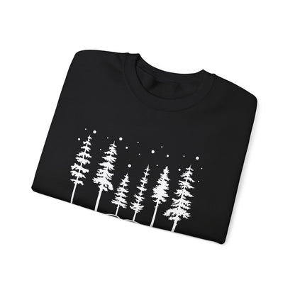 Christmas Trees Winter Wonderland Sweatshirt | Sweater For Women | Winter Gift | Family Xmas Sweatshirt | Winter Lover Top