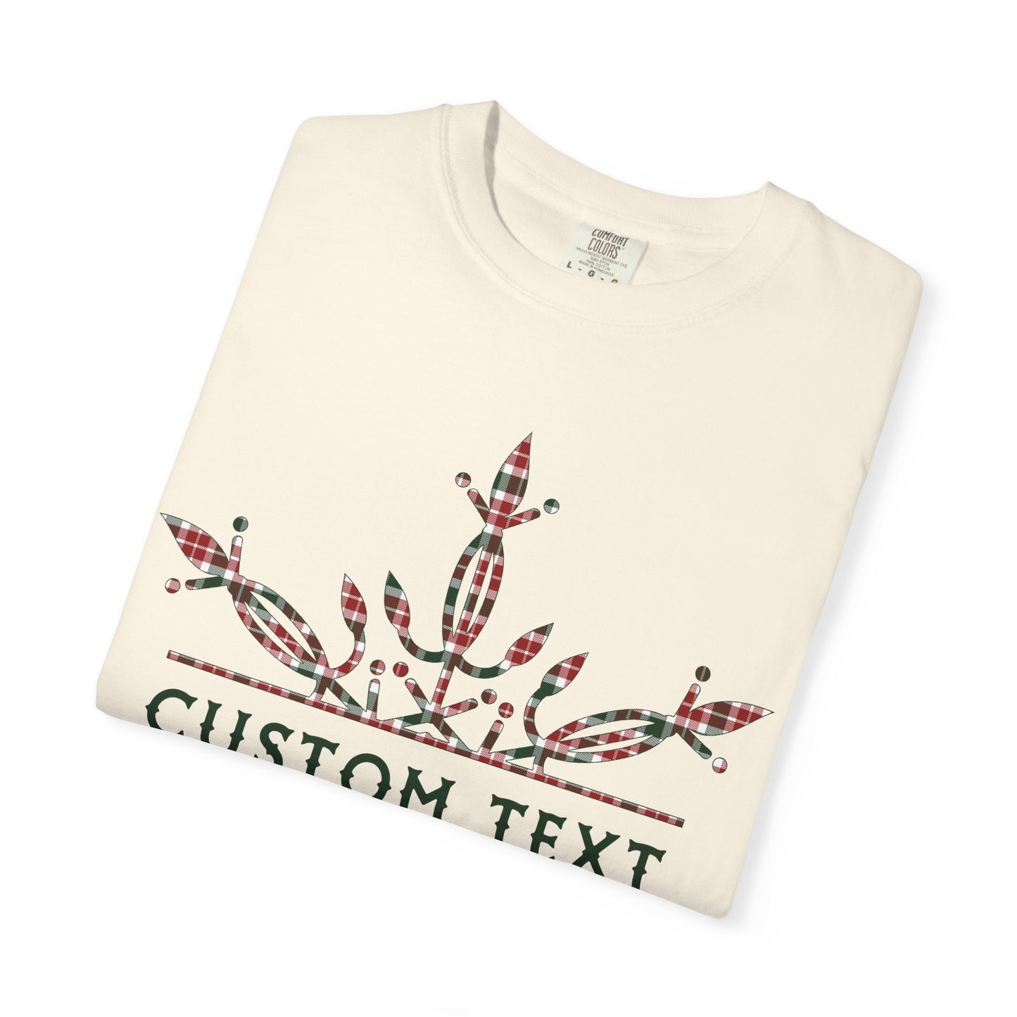 Custom Christmas Plaid Snowflake Family Name Shirt |  Personalized Holiday Group Sweatshirt |  Matching Cousin Crew Christmas Party Gift