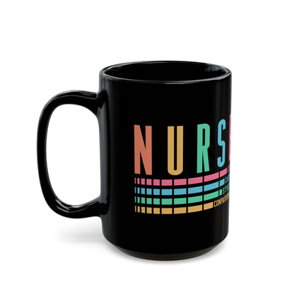 Nurse Caring Loyal Strong Coffee Mug | Funny Nurse Tea Mug | Nurse Life | Cute Nurse Mug | Registered Nurse GIft Idea