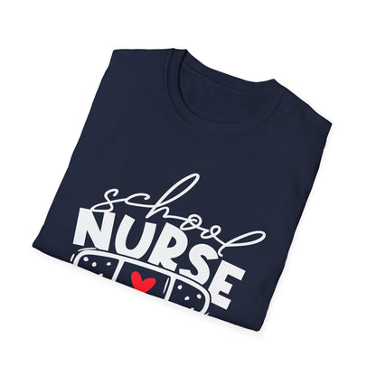 Womens School Nurse Shirt | Nurse Heart Tees | Nursing Life Top | Nurse Appreciation | Registered Nurse Gift Idea