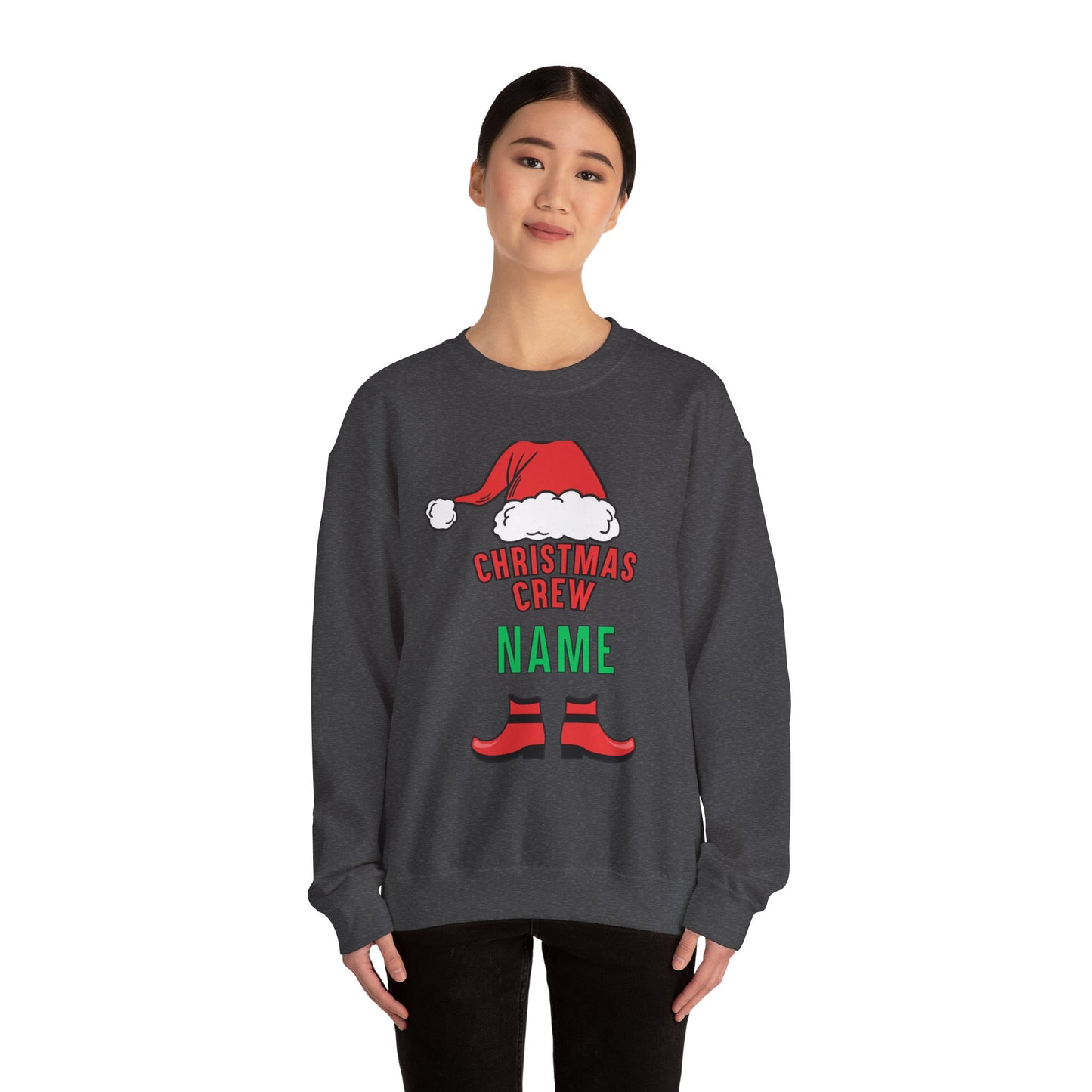 Personalized Christmas Family Crew Shirts, Sweatshirt | Christmas Family Matching Sweatshirt | Couple Christmas Sweaters