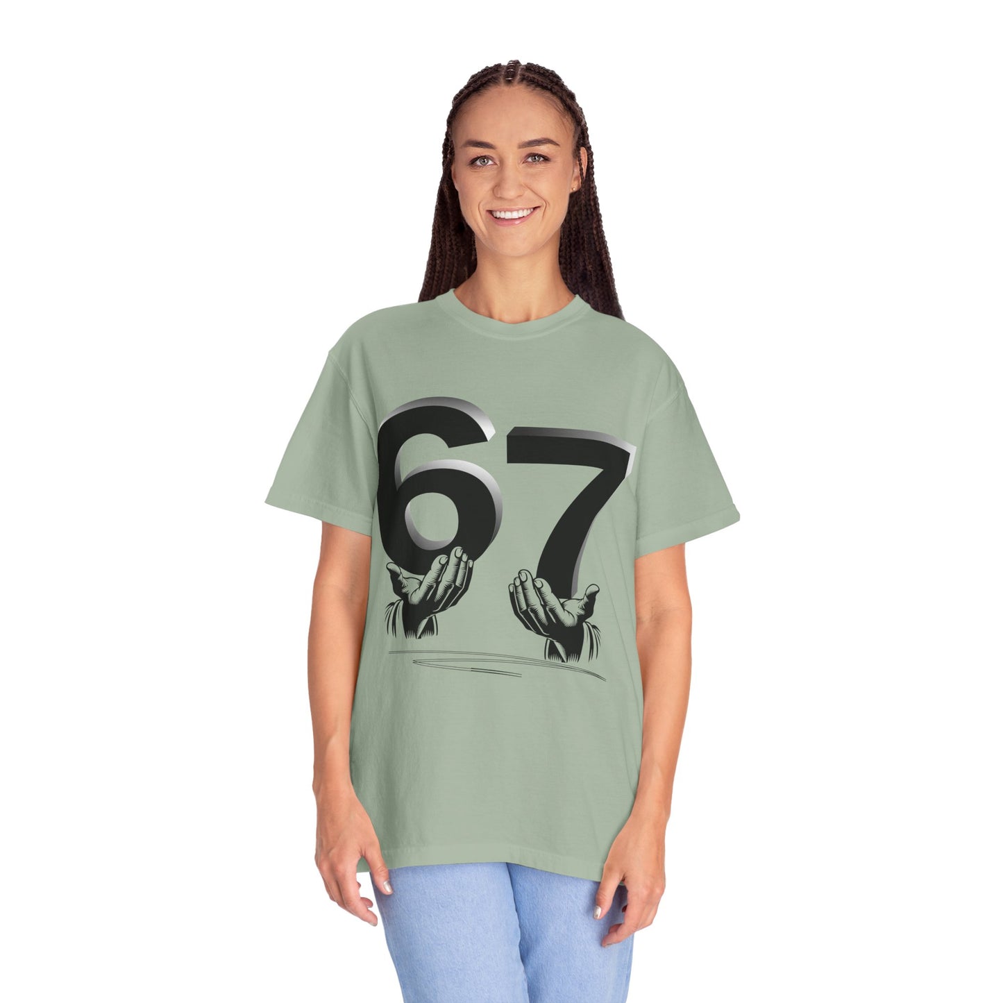 Funny Six Seven 6 7 Meme Shirt | Gen Alpha Slang 6 7 Hands |Funny Gift For Friend T-shirt | Viral Meme Shirt