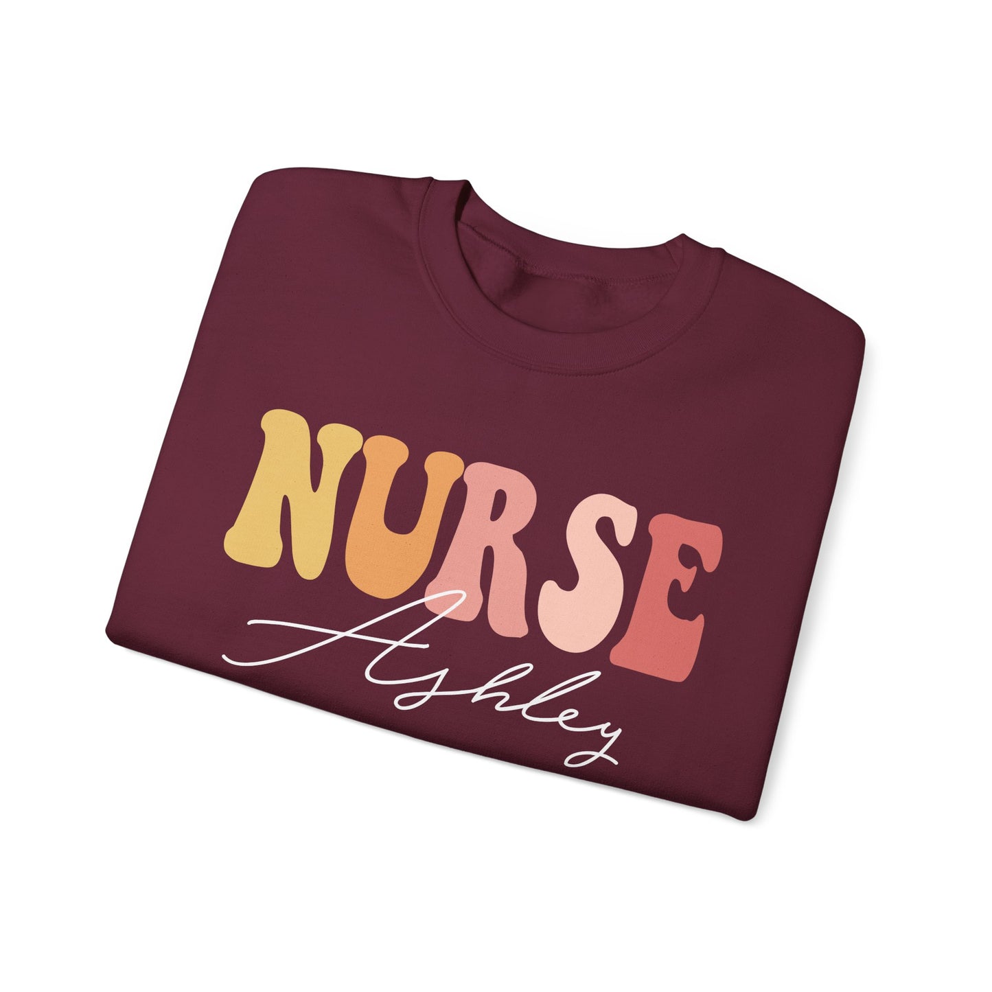 Personalized Nurse Sweatshirt |  Nurse Era Top | Nursing Graduation Gift | Custom Nurse Sweater | Nursing School Tee | Gift For Nurse