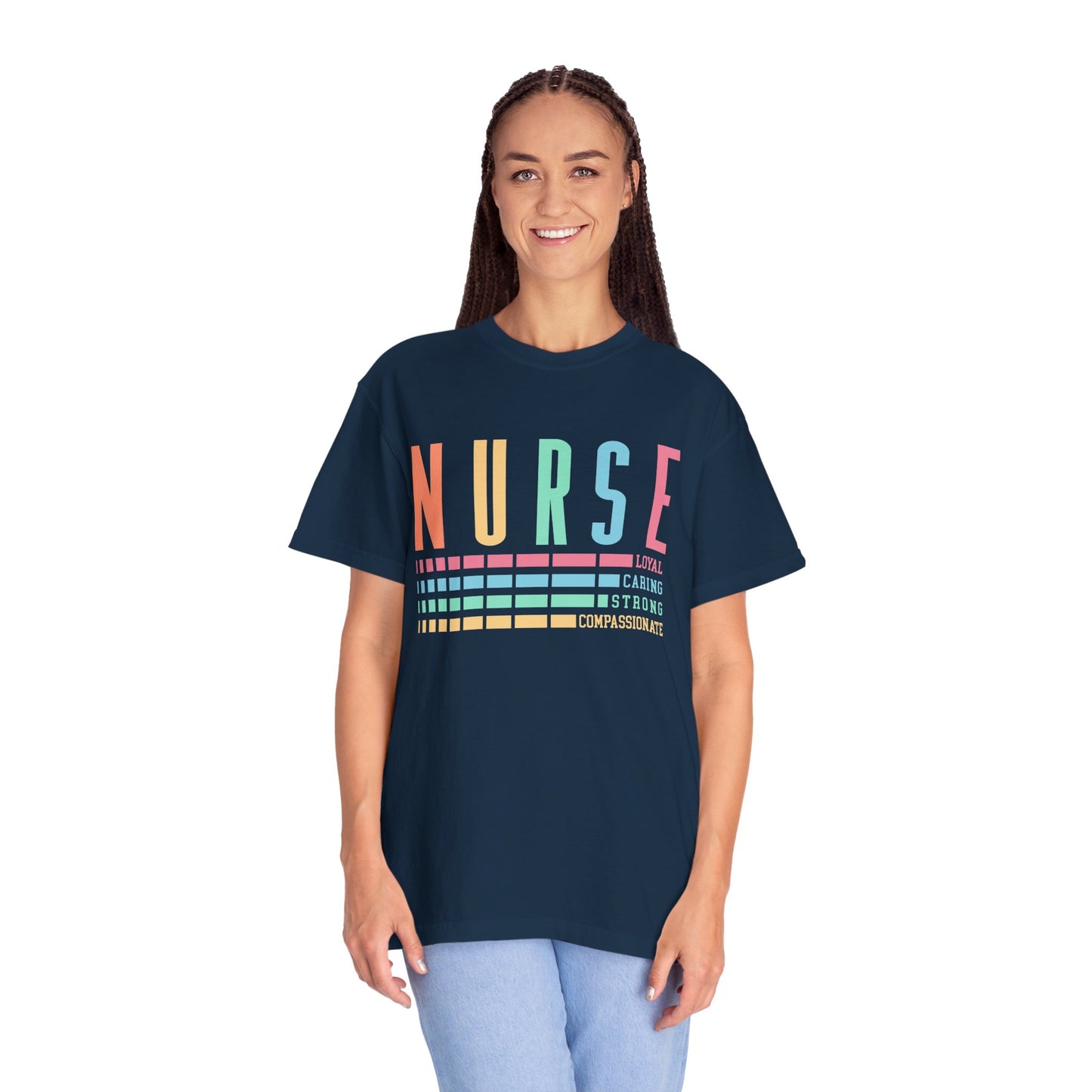 Nurse Caring Loyal Strong Shirt | Funny Nurse Tees |  Nurse Life Top | Cute Nurse Gifts | Registered Nurse GIft Idea | New Nurse Shirt