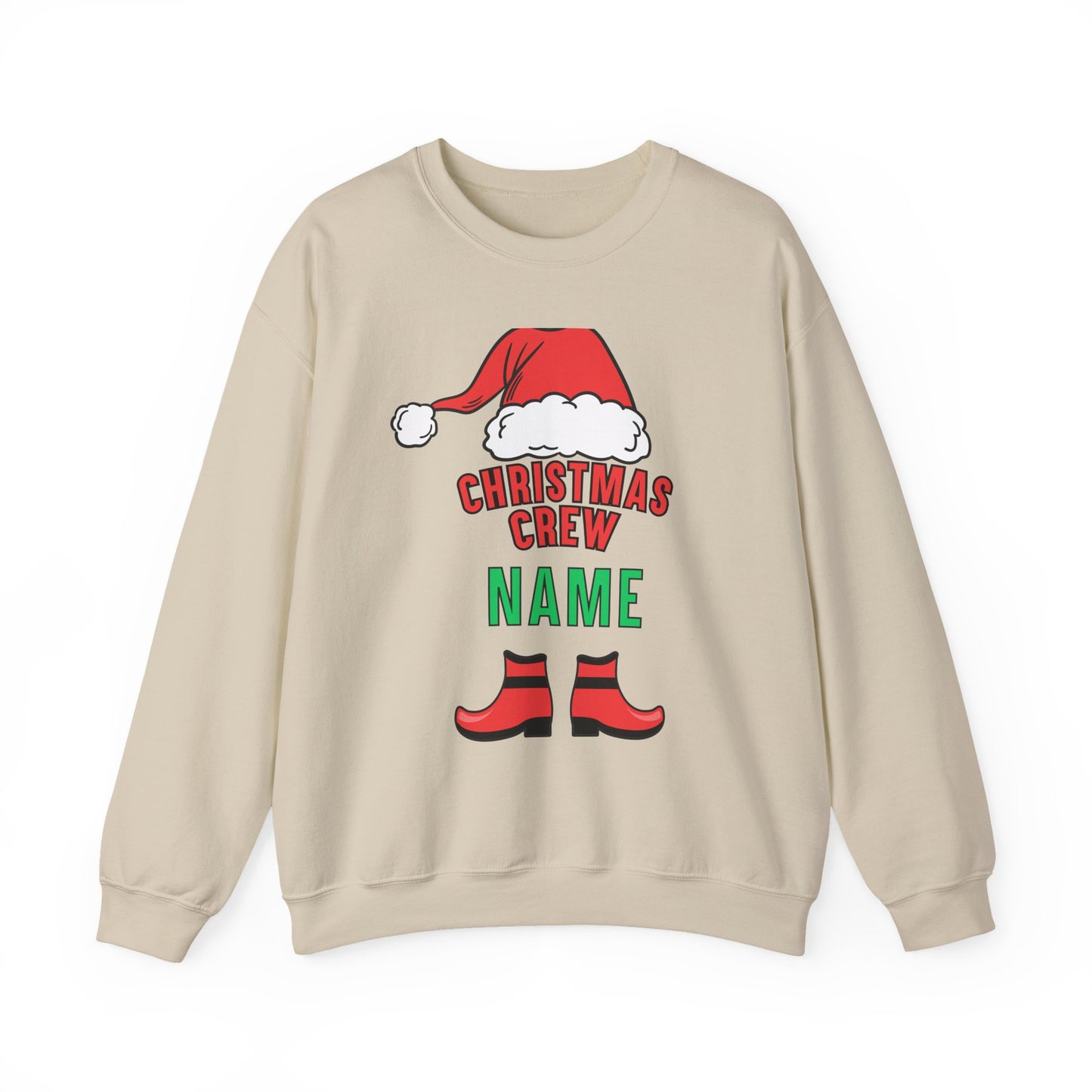 Personalized Christmas Family Crew Shirts, Sweatshirt | Christmas Family Matching Sweatshirt | Couple Christmas Sweaters