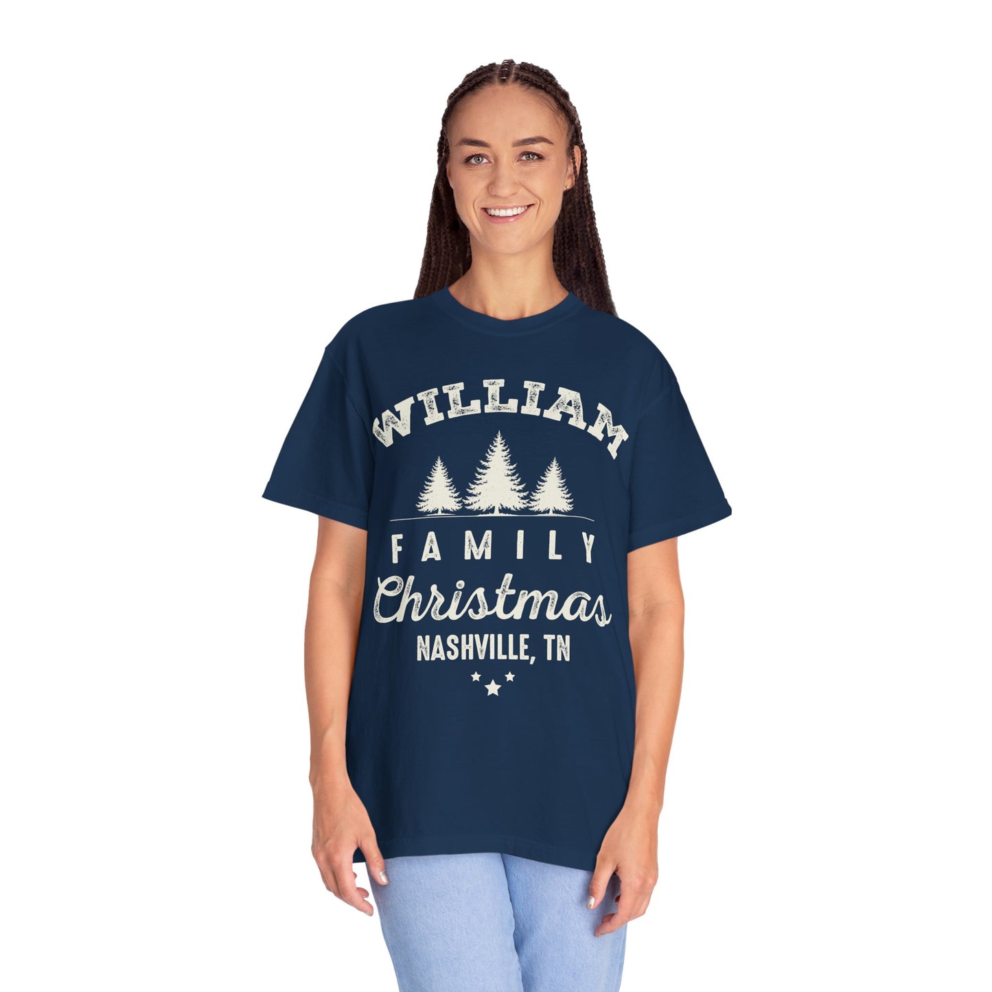 Personalized Family Christmas Sweatshirts | Matching Family Christmas Shirts | Custom Name Christmas Shirt | Adult Unisex & Youth Christmas