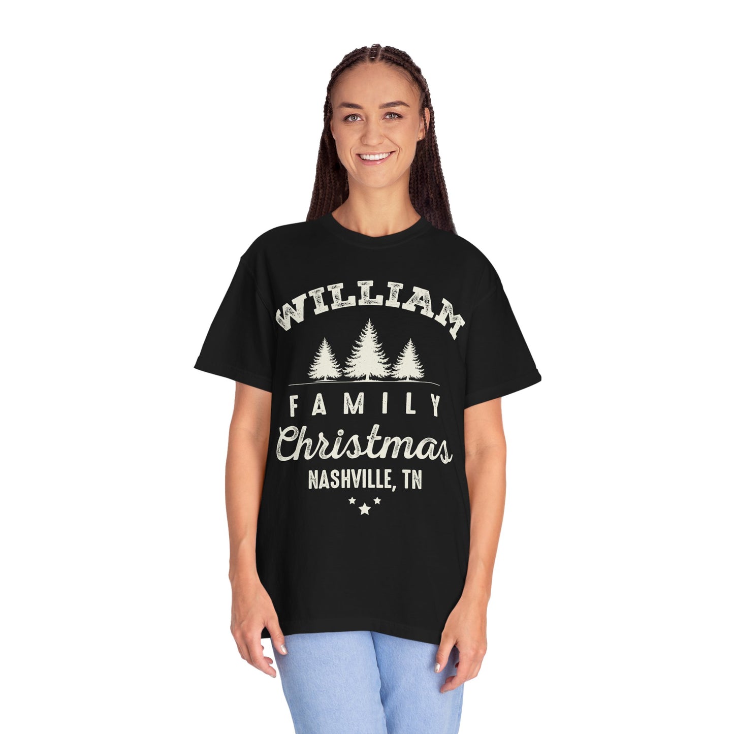 Personalized Family Christmas Sweatshirts | Matching Family Christmas Shirts | Custom Name Christmas Shirt | Adult Unisex & Youth Christmas