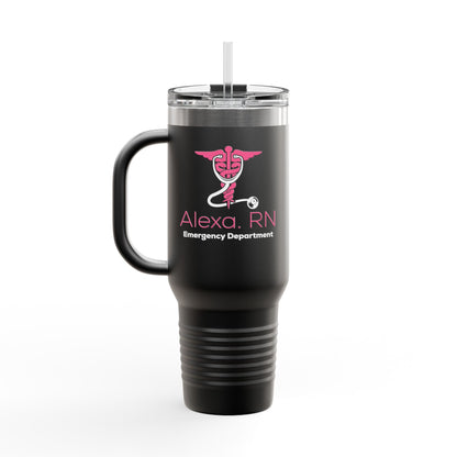 Personalized Travel Mug Gift For Nurse | Physician Assistant Bottle | Doctor | Custom Medical Tumbler | Graduation Gift For Nurse