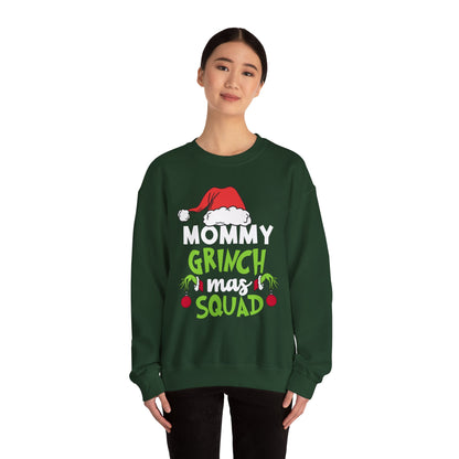 Custom Grinch Mas Family Squad | Christmas Matching Grinch Squad Family Sweatshirt | Personalized Grinch Sewater |