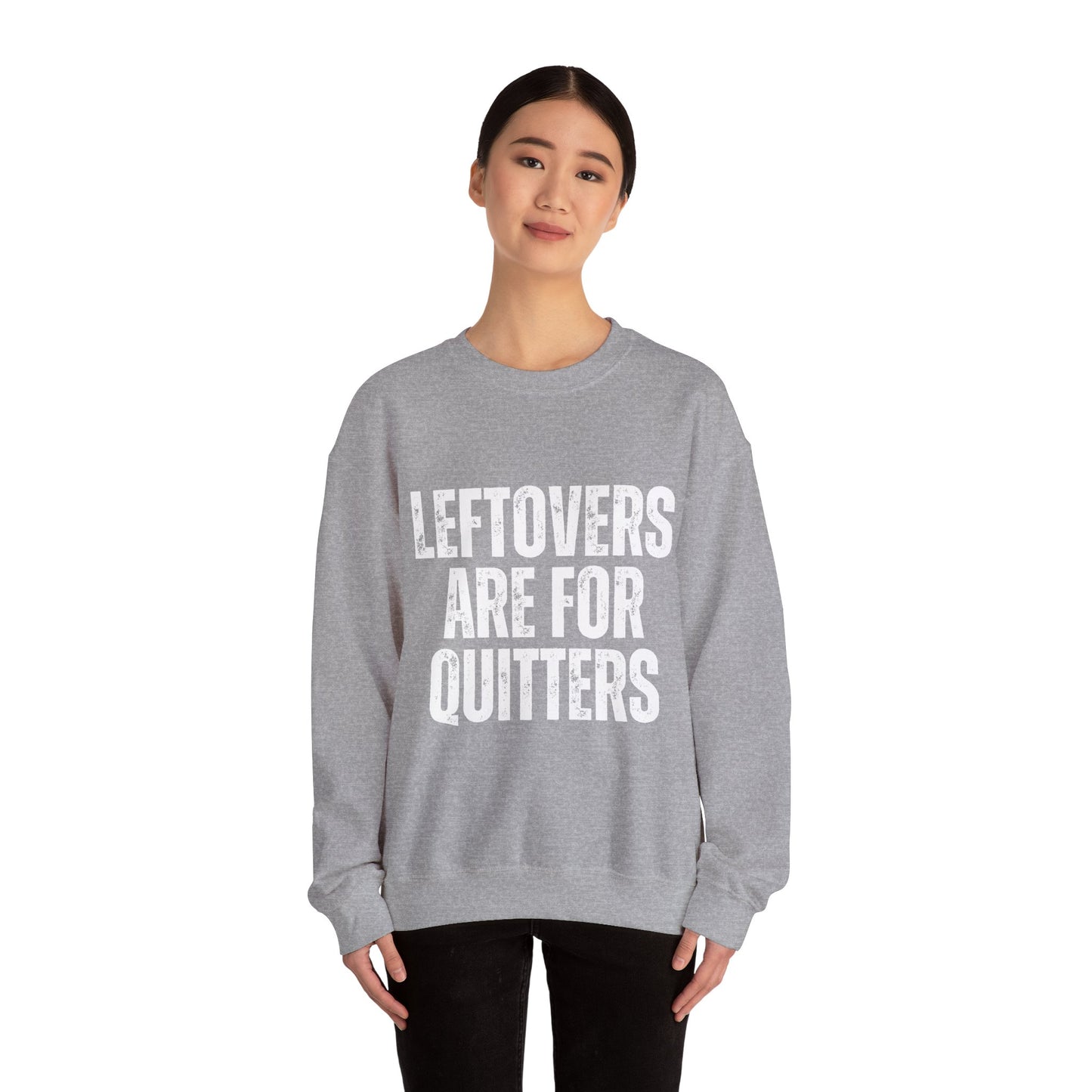 Thanksgiving Leftovers Unisex Sweatshirt, Fall Holiday Jumper, Turkey Dinner Crewneck, Autumn Pullover Top, Funny Food Quote Apparel