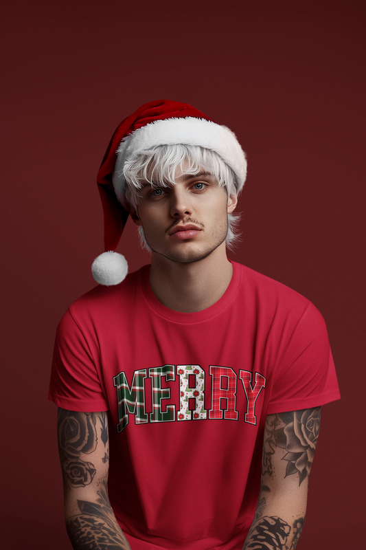 Merry Christmas T-shirt | Christmas Family matching crewneck Shirt